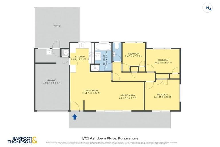 Photo of property in 1/31 Ashdown Place, Pahurehure, Papakura, 2113