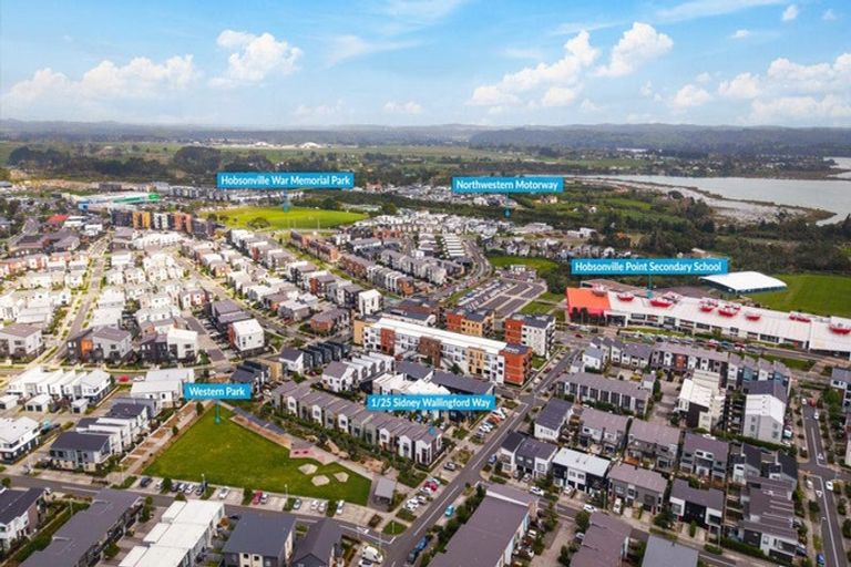 Photo of property in 1/25 Sidney Wallingford Way, Hobsonville, Auckland, 0616