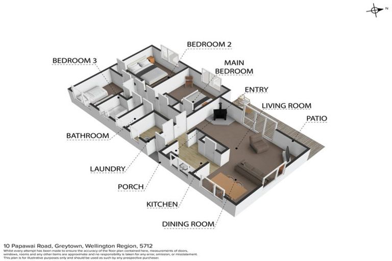 Photo of property in 10 Papawai Road, Greytown, 5712