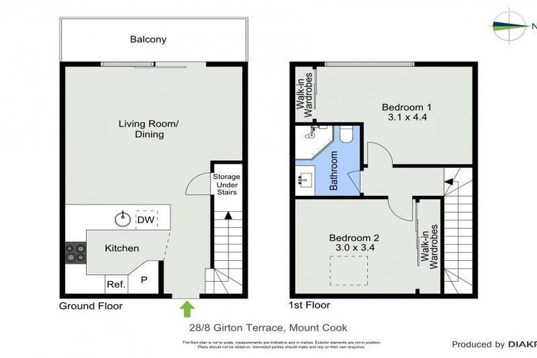 Photo of property in 28/8 Girton Terrace, Mount Cook, Wellington, 6021