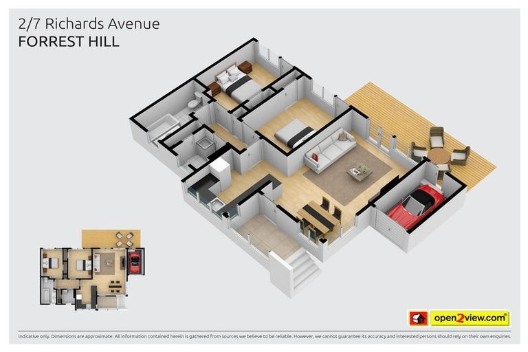 Photo of property in 2/7 Richards Avenue, Forrest Hill, Auckland, 0620