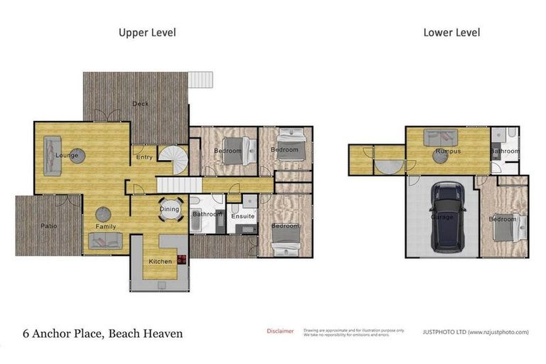Photo of property in 6 Anchor Place, Beach Haven, Auckland, 0626