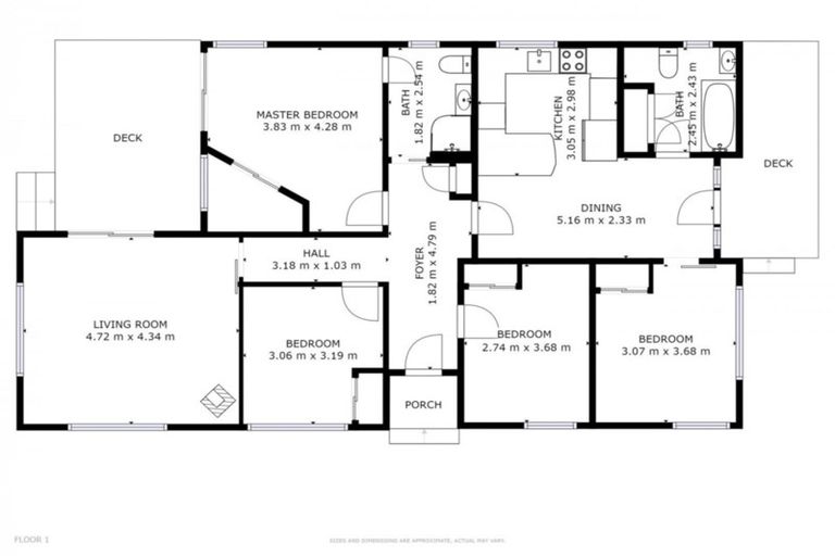 Photo of property in 33 Tawhai Street, Stokes Valley, Lower Hutt, 5019