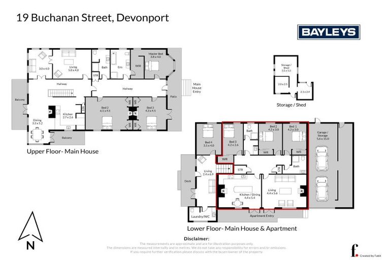 Photo of property in 19 Buchanan Street, Devonport, Auckland, 0624