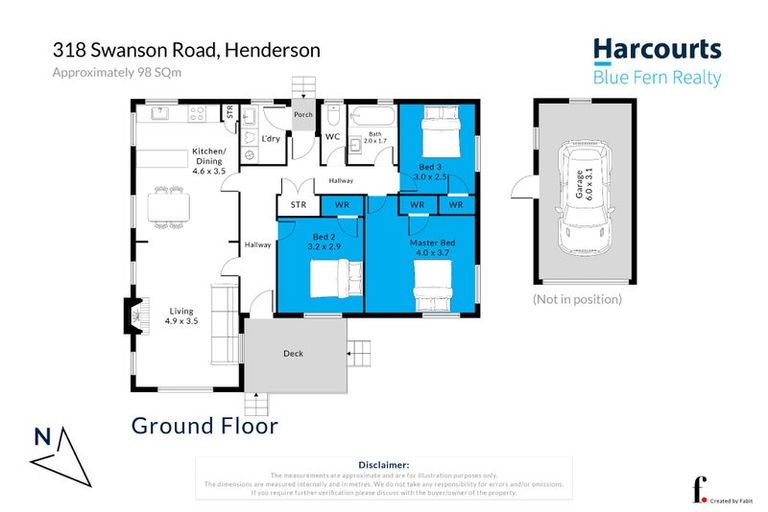 Photo of property in 318 Swanson Road, Henderson, Auckland, 0610