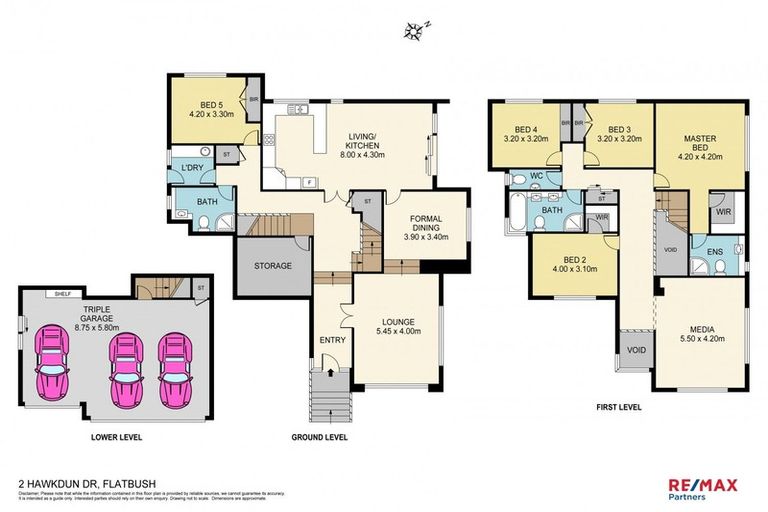 Photo of property in 2 Hawkdun Drive, Flat Bush, Auckland, 2016