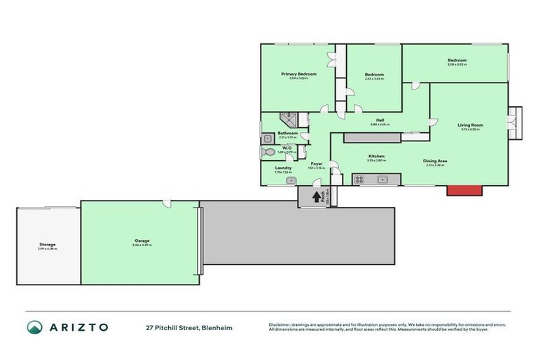 Photo of property in 27 Pitchill Street, Mayfield, Blenheim, 7201