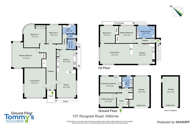 Photo of property in 107 Rongotai Road, Kilbirnie, Wellington, 6022