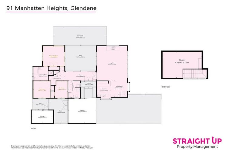 Photo of property in 91 Manhattan Heights, Glendene, Auckland, 0602