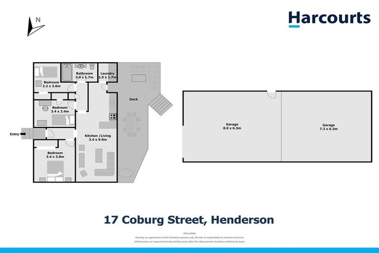 Photo of property in 17 Coburg Street, Henderson, Auckland, 0612