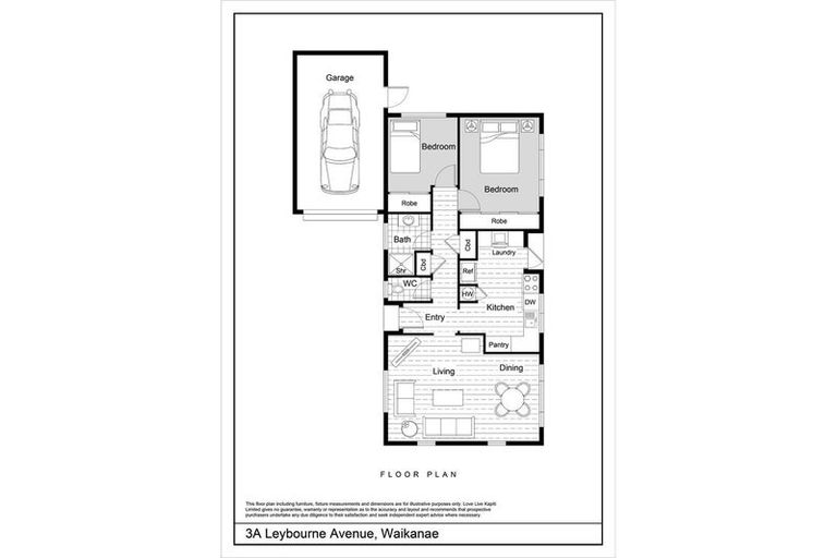 Photo of property in 3a Leybourne Avenue, Waikanae, 5036