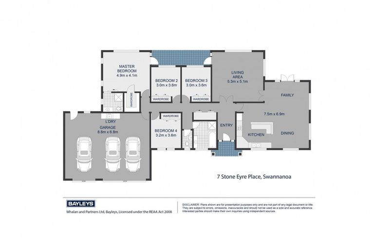 Photo of property in 7 Stone Eyre Place, Swannanoa, Rangiora, 7476