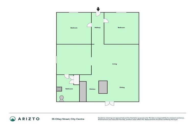 Photo of property in 35 Otley Street, Christchurch Central, Christchurch, 8013
