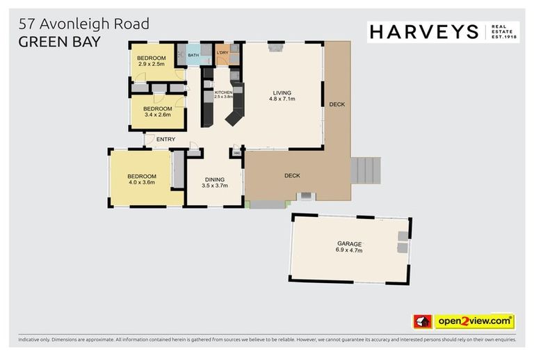 Photo of property in 57 Avonleigh Road, Green Bay, Auckland, 0604