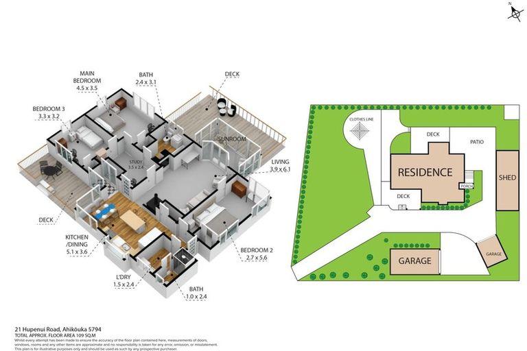 Photo of property in 21 Hupenui Road, Ahikouka, Greytown, 5794