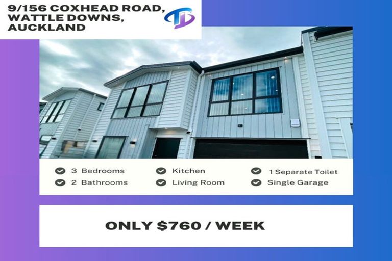 Photo of property in 9/156 Coxhead Road, Wattle Downs, Auckland, 2103