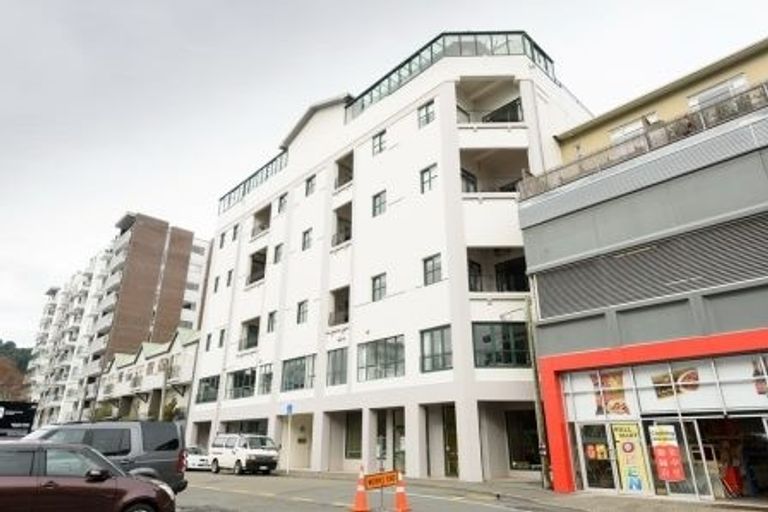 Photo of property in Tennyson Apartments, 18/25 Tennyson Street, Te Aro, Wellington, 6011