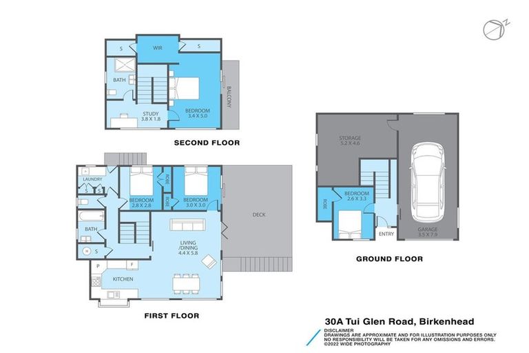 Photo of property in 1/30 Tui Glen Road, Birkenhead, Auckland, 0626