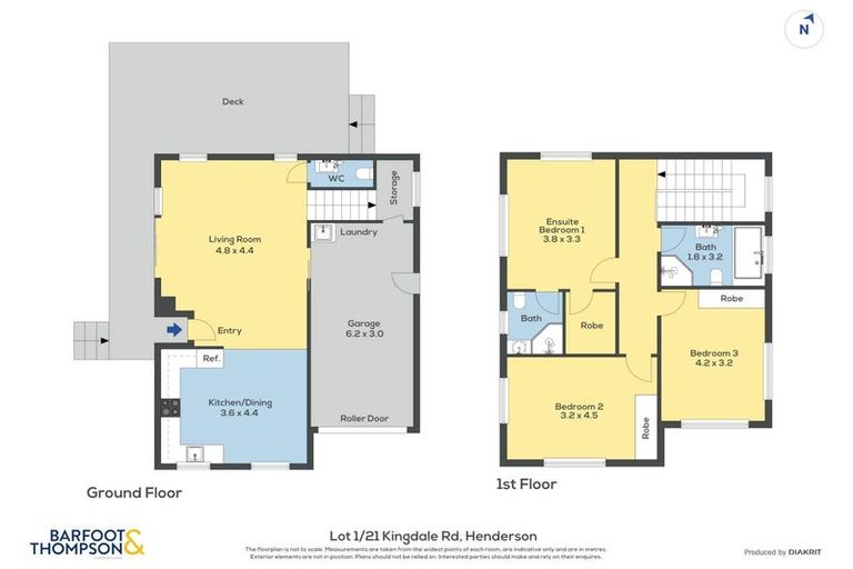 Photo of property in 6d Buisson Glade, West Harbour, Auckland, 0618