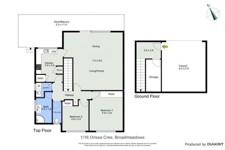 Photo of property in 1/16 Orissa Crescent, Broadmeadows, Wellington, 6035