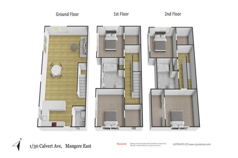 Photo of property in 1/30 Calvert Avenue, Mangere East, Auckland, 2024