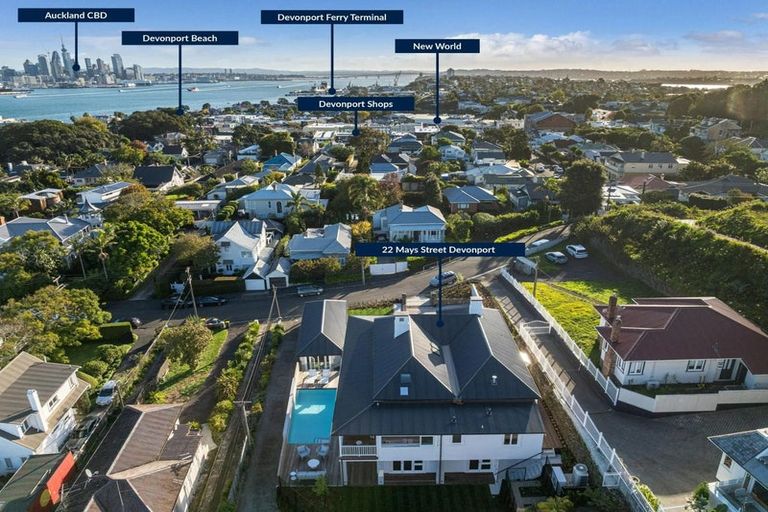 Photo of property in 22 Mays Street, Devonport, Auckland, 0624