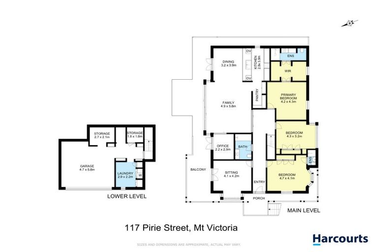 Photo of property in 117 Pirie Street, Mount Victoria, Wellington, 6011