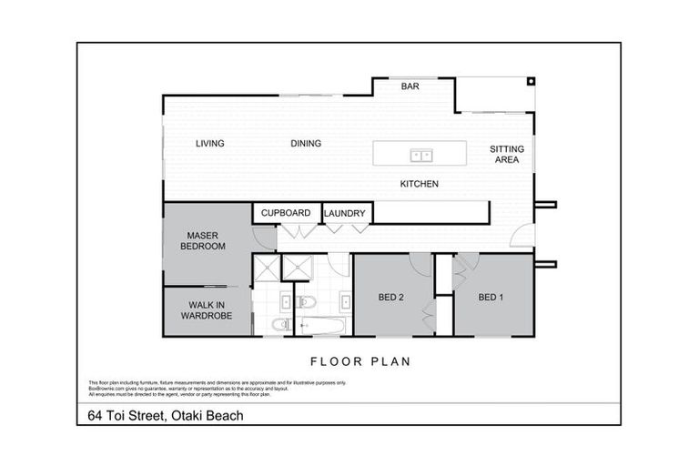 Photo of property in 64 Toi Street, Otaki Beach, Otaki, 5512