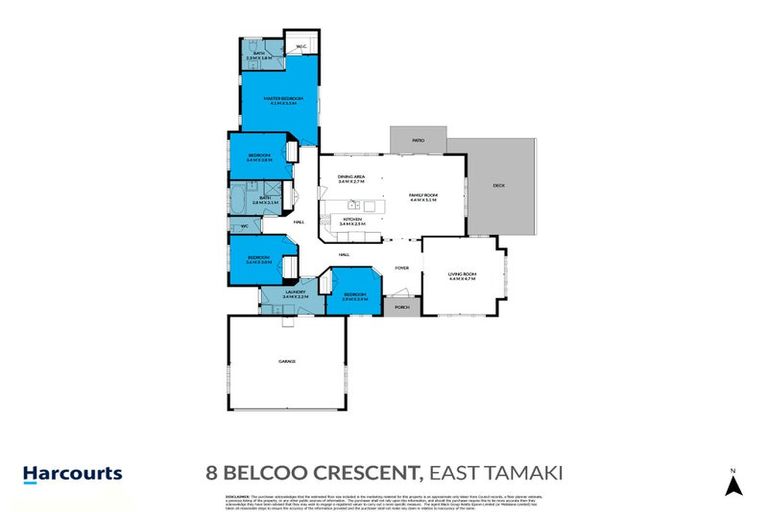 Photo of property in 8 Belcoo Crescent, East Tamaki, Auckland, 2013