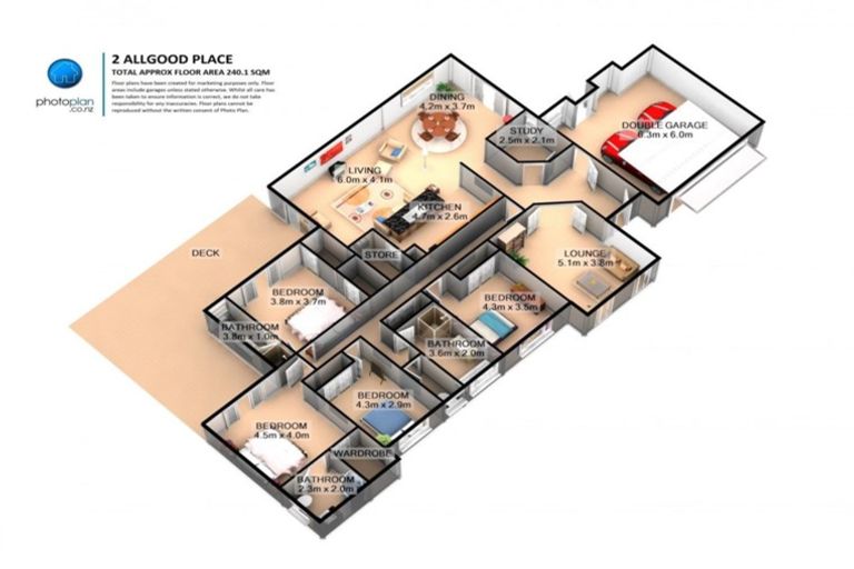 Photo of property in 2 Allgood Place, Rototuna North, Hamilton, 3210