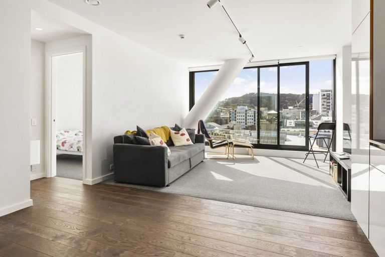 Photo of property in Victoria Lane Apartments, 508/161 Victoria Street, Te Aro, Wellington, 6011