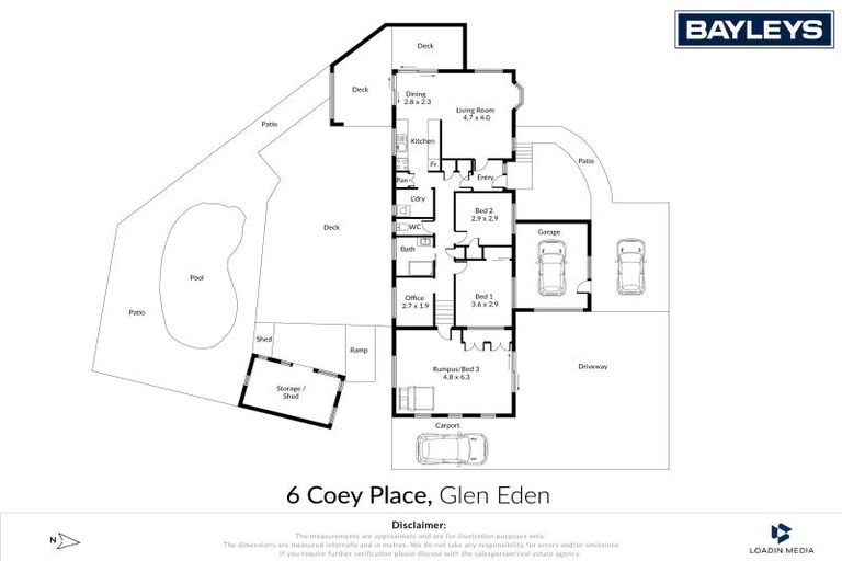 Photo of property in 6 Coey Place, Glen Eden, Auckland, 0602