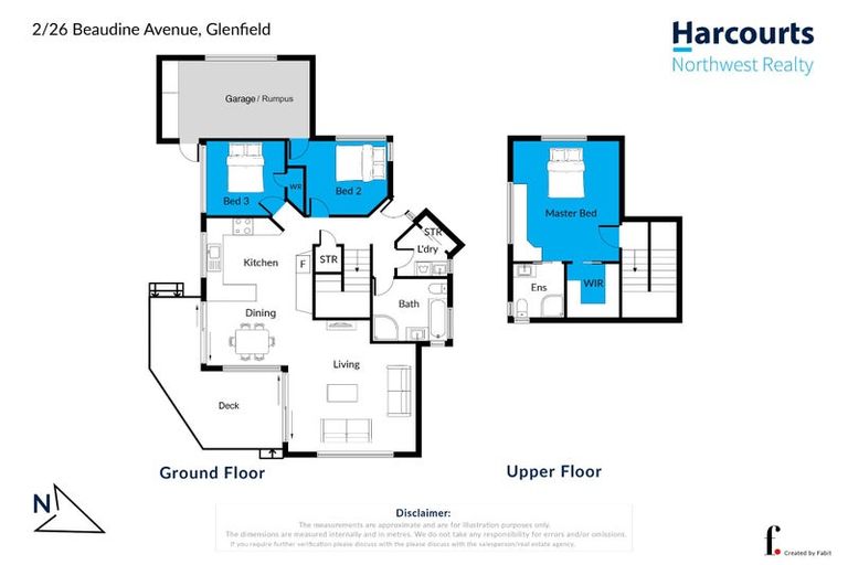 Photo of property in 2/26 Beaudine Avenue, Glenfield, Auckland, 0629