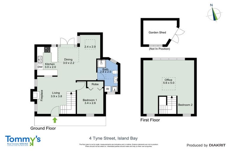 Photo of property in 4 Tyne Street, Island Bay, Wellington, 6023