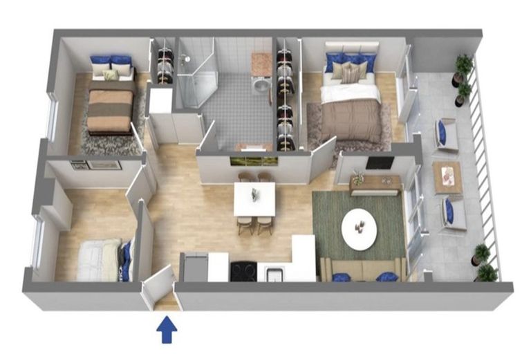 Photo of property in 2f/1 Ophir Street, Grey Lynn, Auckland, 1010