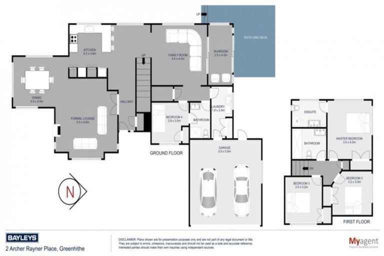 Photo of property in 2 Archer Rayner Place, Greenhithe, Auckland, 0632