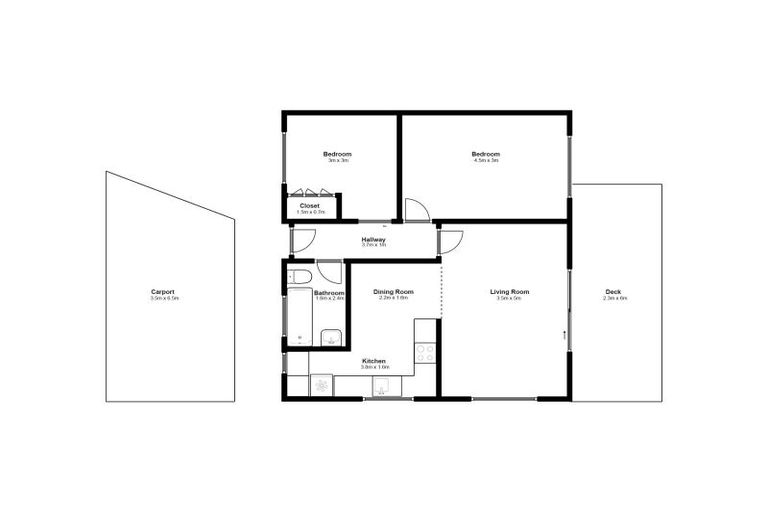 Photo of property in 1/107 Allington Road, Karori, Wellington, 6012