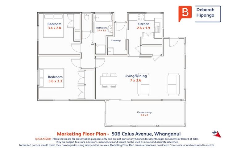 Photo of property in 50b Caius Avenue, Gonville, Whanganui, 4501