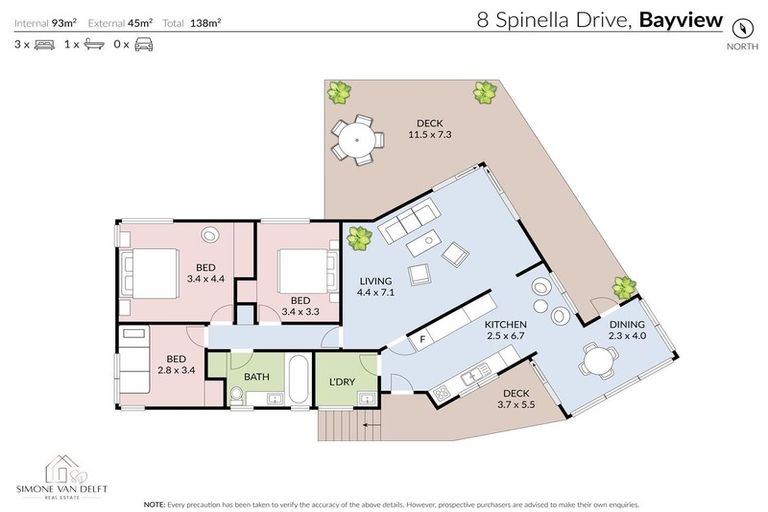 Photo of property in 8 Spinella Drive, Bayview, Auckland, 0629