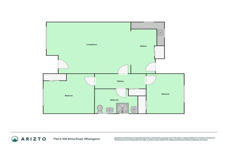 Photo of property in 2/104 Alma Road, Gonville, Whanganui, 4501