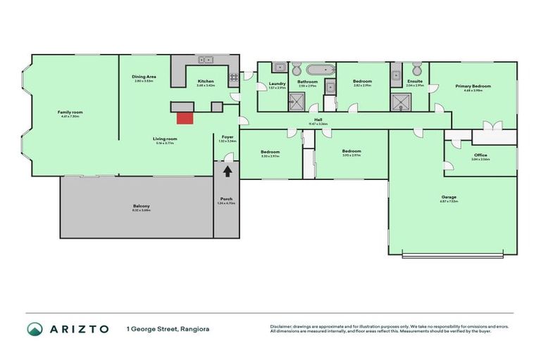 Photo of property in 1 George Street, Rangiora, 7400