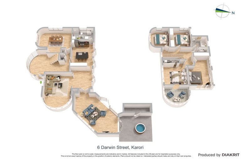 Photo of property in 6 Darwin Street, Karori, Wellington, 6012