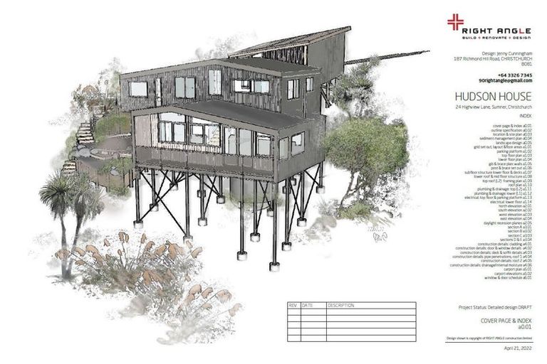 Photo of property in 24 Highview Lane, Scarborough, Christchurch, 8081