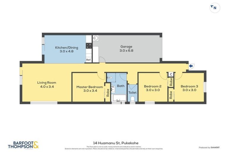 Photo of property in 14 Huamanu Street, Pukekohe, 2120