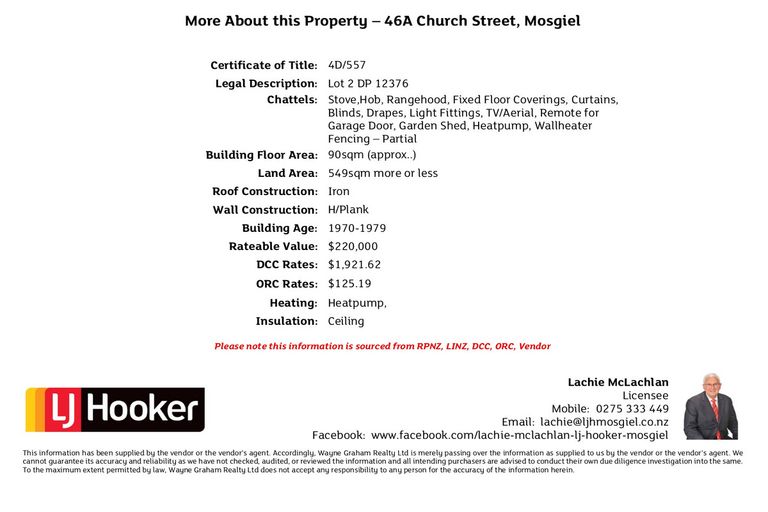 Photo of property in 46a Church Street, Mosgiel, 9024