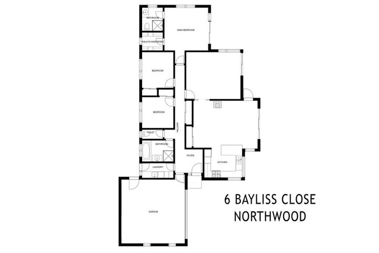 Photo of property in 6 Bayliss Close, Northwood, Christchurch, 8051