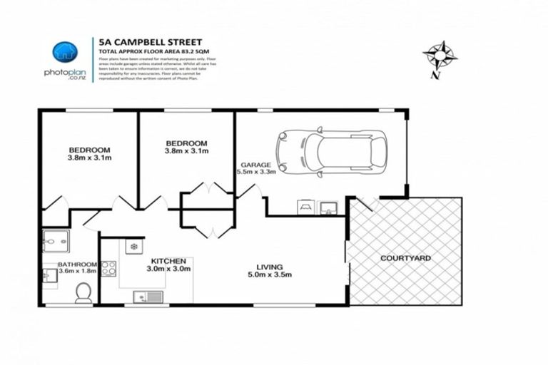 Photo of property in 5a Campbell Street, Frankton, Hamilton, 3204