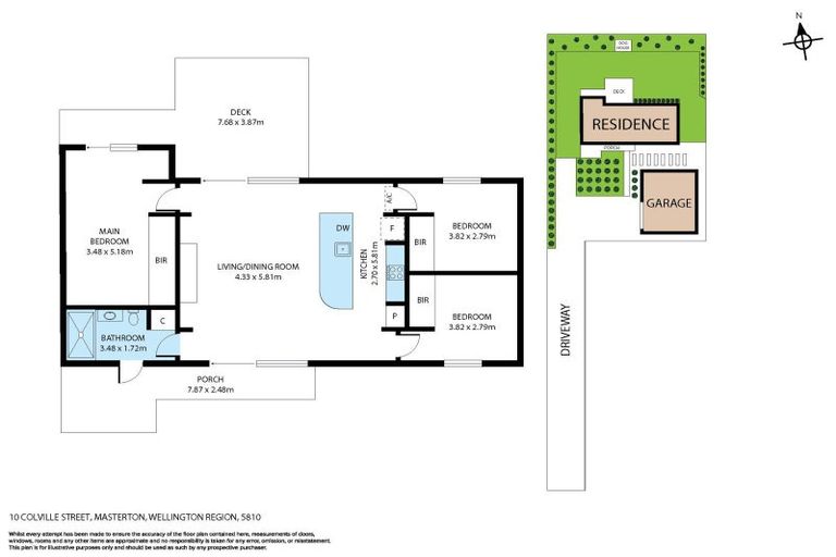 Photo of property in 10 Colville Street, Masterton, 5810