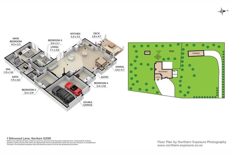 Photo of property in 1 Silkwood Lane, Kerikeri, 0230