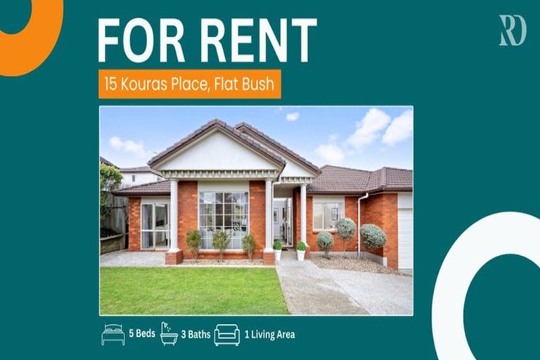 Photo of property in 15 Kouras Place, Flat Bush, Auckland, 2016